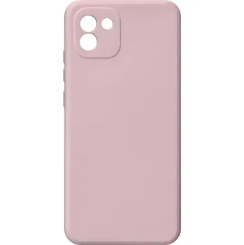 Pouzdro na mobilní telefon CVK Kryt pískově růžový na Samsung Galaxy A03