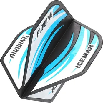 Příslušenství pro šipky Letky Red Dragon Airwing Moulded Gerwyn Price Iceman Standard Black & Blue