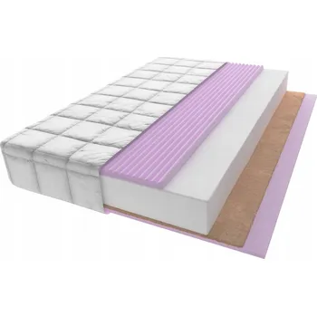 Matrace Dětská matrace LUX ZONE MAX RELAX 180x80x11 cm - pěna/kokos/pěna