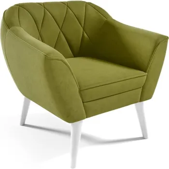 Křeslo Křeslo Vesna - Velutto 09 Barva nožiček: Bílá