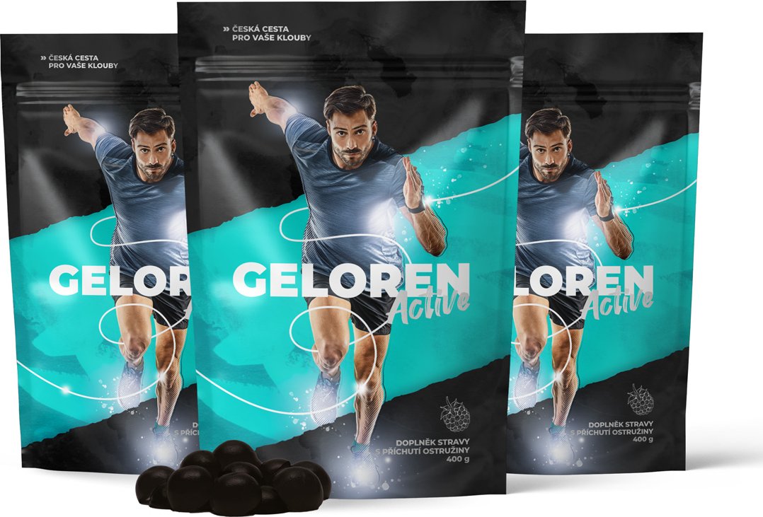 Contipro 3x Geloren ACTIVE ostružina 400g (3x90 tbl)