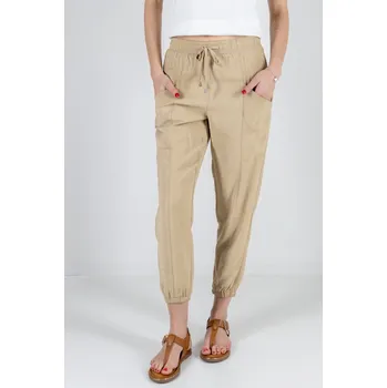 Dámské kalhoty Broadway dámské kalhoty Travertine béžové Velikost: XL