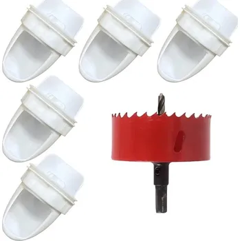 Krmítko pro ptáka Vodotěsné gravitační krmítko pro drůbež, 1ks - Bílá 6ks