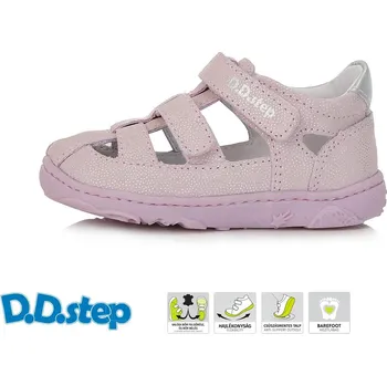 Dětská treková obuv D.D.step dívčí sandály G077-41565B Barva: růžová, Velikost: 29