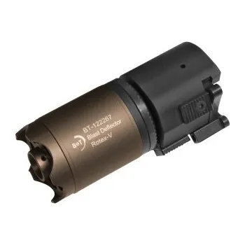 Sportovní střelba Rychloupínací tlumič B&T Rotex-V Blast Deflector 95x35mm - pískový, ASG