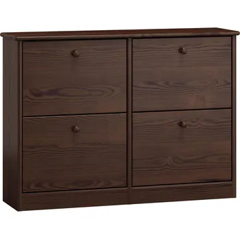 Botník Max-i Botník ze dřeva JACOBSEN NORE Zvolte barvu:: moření ořech