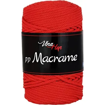 Příze pp Macrame 4008 - Červená - DOPRODEJ