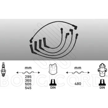 Auto elektroinstalace Zapalovací kabely HYUNDAI ACCENT II LC 1.5 66kW