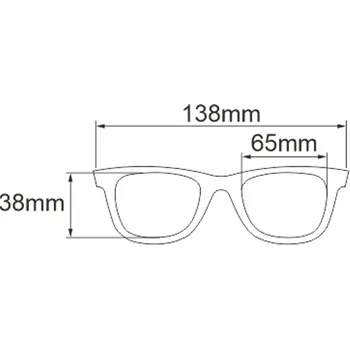 Módní doplněk Mistrall brýle polarizační šedé s černo červenými obroučky
