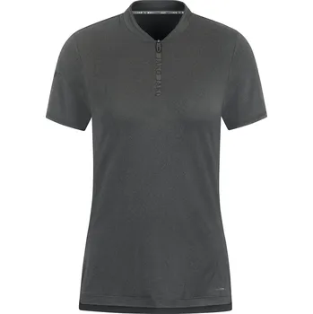 Pánské tričko JAKO Triko s límečkem Pro Casual vel. 38, antracitová