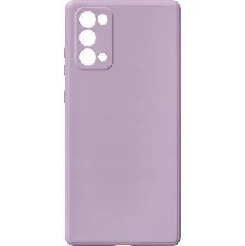 Pouzdro na mobilní telefon CVK Kryt levandulový na Samsung Galaxy Note 20 5G