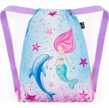 Školní sáček na přezůvky / tělocvik Bagmaster LUMI 24 A