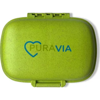 Dávkovač léků Puravia - týdenní - Bílá