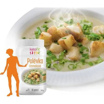 Keto dieta Česneková polévka 290 g, 10 porcí ketonové diety