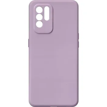 Pouzdro na mobilní telefon CVK Kryt levandulový na Oppo Reno 5Z 5G