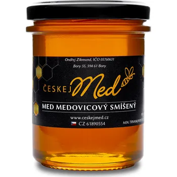 ČeskejMed MED MEDOVICOVÝ SMÍŠENÝ 250 G