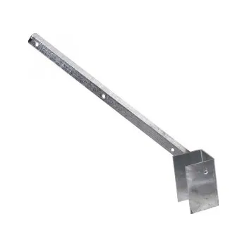 Příslušenství pro plot Bavolet na sloupek 60x40 mm - Zn, vnější, pozink