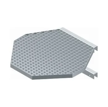 Žebřík Přestupovací plošina - nerez| 44266