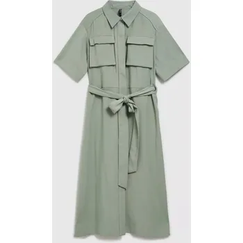 Dámské šaty Dámské šaty MOODO Moodo bílá | šedá | kaki | světle zelená | vícebarevná 2680957