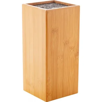 Kuchyňský nůž Santoku bambusový držák na nože TAMPONTISK (MAX. 4 BARVY, 40 X 60MM) 2 barvy 10 LEVÁ STRANA