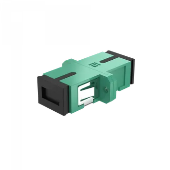 Elektrický konektor SP-SC-06 Optická spojka SC, simplex, SM, zelená