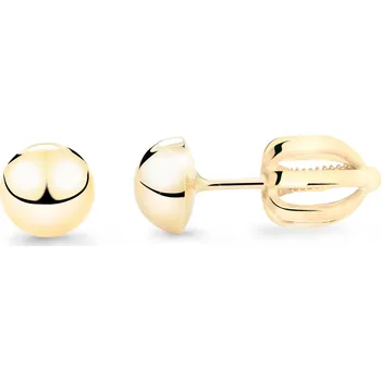 Náušnice Cutie Jewellery Peckové náušnice ze žlutého zlata Z5006-30-X-1 + 2 měsíce na vrácení zboží