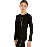 Litex Dětské funkční triko J1365 černá 158