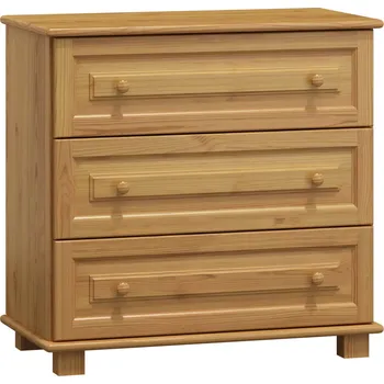 Komoda Max-i Komoda ze dřeva HENRIKSEN NORE Zvolte barvu:: moření olše, Hloubka: 47 cm