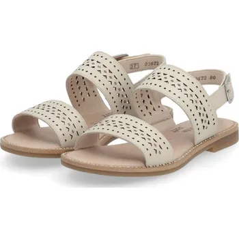 Dámské sandále Krémové nadměrné sandály, D3672-80 43