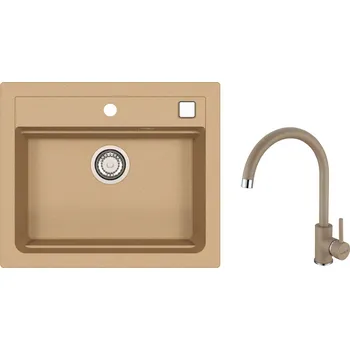 Granitový dřez Alveus SET ALVEUS ATROX 30/55 + BATERIE ROXA 55 SETA22266