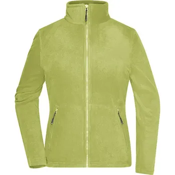 Dámská mikina James&Nicholson Dámská fleecová mikina JN781 Lime Green XS
