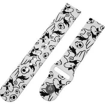 Příslušenství k chytrým hodinkám Strapido UNICORN BLACK řemínek 22 mm