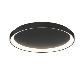 ACB Iluminacion Stropní LED svítidlo GRACE, ⌀ 58 cm, 50W, CRI90 Barva: Černá, Teplota světla: 4000K - denní bílá, Stmívání, řízení: DALI/PUSH