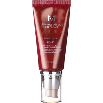 MISSHA M PERFECT COVER BB krém SPF42/PA+++ 50ml no.25 warm beige