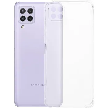 Pouzdro na mobilní telefon CVK Samsung A22 5G- Průhledný kryt Typ krytu: Hladký