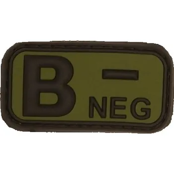 Nášivka 3D nášivka B NEG - zelená, Jackets to go