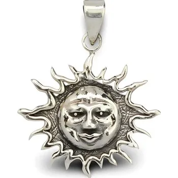 Náramek ORIENTAL Stříbrný přívěsek Slunce II (Ag 925/1000, )