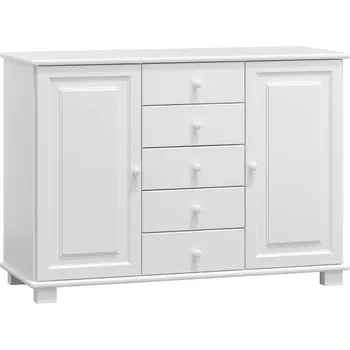 Komoda Max-i Komoda ze dřeva AMUNDSEN NORE Zvolte barvu:: barva bílá