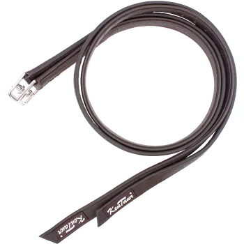 2042 Třmenové řemeny s nylonovou výztuhou KenTaur Barva: hnědá, Velikost: 140 cm