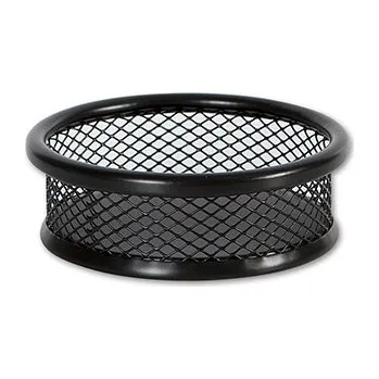 Kovový kalíšek na sponky Concorde, černý