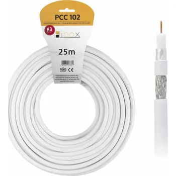 Audio kabel Libox SAT kabel Trishield HD/25m PCC102-25 LIBOX