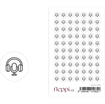 samolepka Fleppi Samolepky ikonky – Podcast