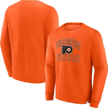 Pánská mikina Fanatics Pánská mikina Philadelphia Flyers NHL Fleece Crew Velikost: L