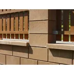 BEST Zákrytová deska II. rovná 400 x 300 x 60 mm Karamelová