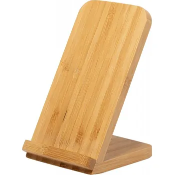 Verda bezdrátová nabíječka se stojánkem na mobil Tampontisk (max. 4 barvy, 60 x 70mm) 1 barva 5 Přední strana