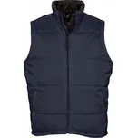Sol's Vodotěsná vesta Bodywarmer s prošíváním pro pohodlnější nošení Barva: modrá námořní, Velikost: XL L868