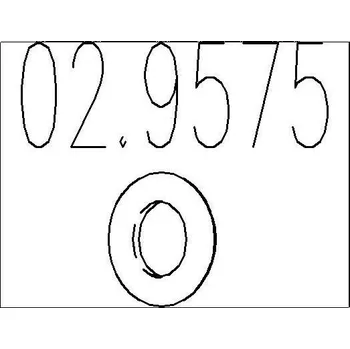 Tlumič výfuku Zarážka, tlumič výfuku MTS 02.9575