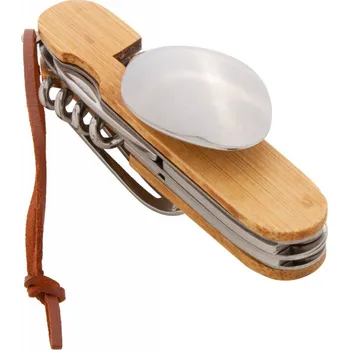 Multifunkční nůž Xander kapesní nůž s příborem 50 Zadní strana, 35 x 10 Tampontisk, 1 barva