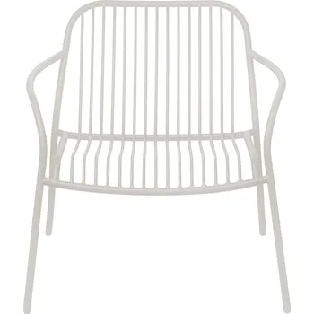 Zahradní stůl Zahradní křeslo Blomus YUA světle šedé 2