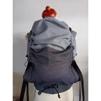 Ergonomické nosítko VeKa - šedý howlite se slintáčky (Vel. 0+), VeKa